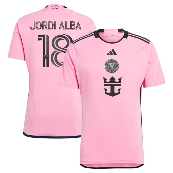 Jordi Alba Ramos Inter Miami CF 2024 2getherness Fan Version Player Jersey - Pink