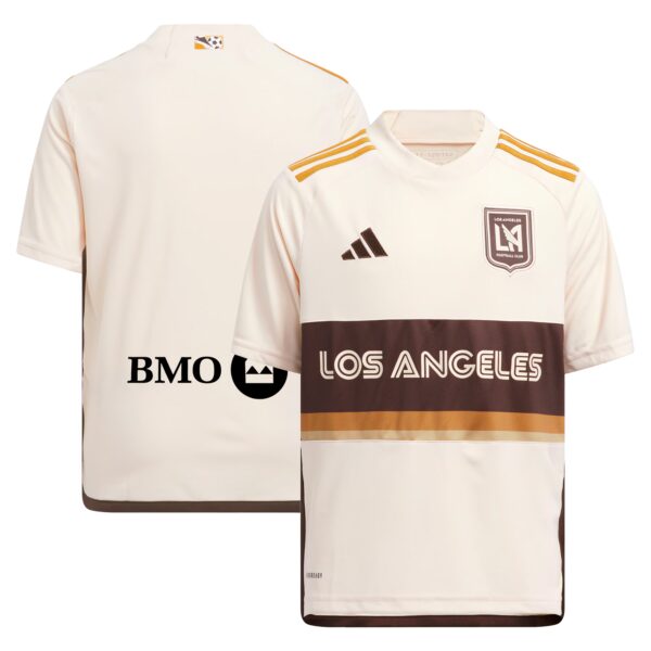 LAFC Youth 2024 Archive Fan Version Jersey - Tan