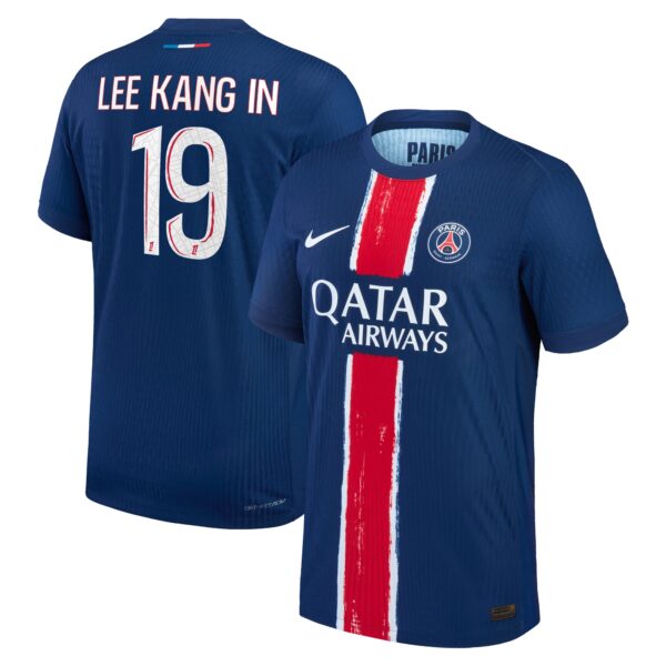 Lee Kang In Paris Saint-Germain 2024/25 Authentic Player Jersey - Navy