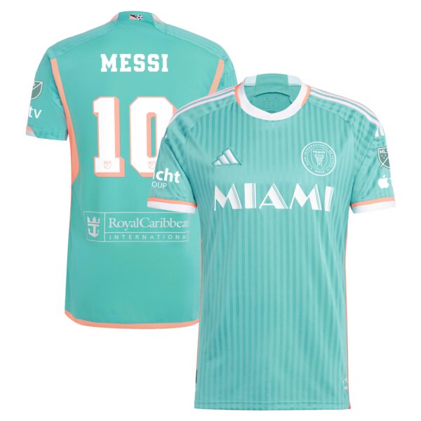 Lionel Messi Inter Miami CF 2024 Archive Authentic Jersey - Aqua