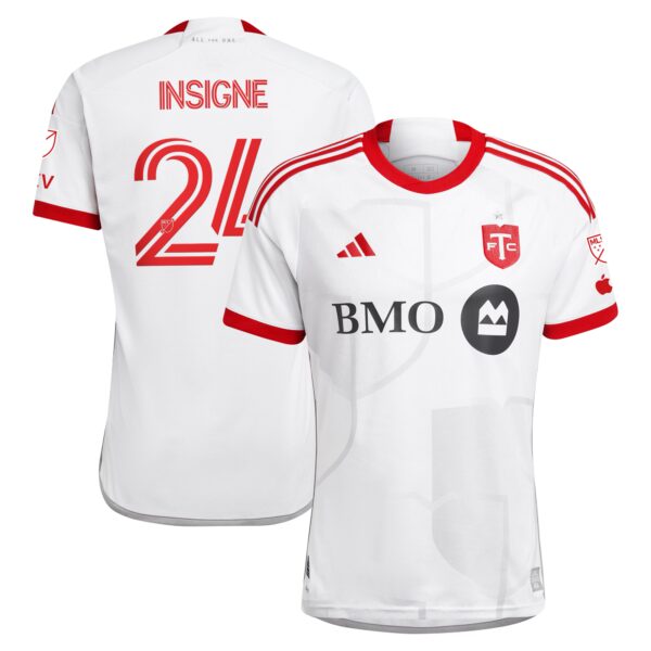 Lorenzo Insigne Toronto FC 2024 GTA Kit Authentic Player Jersey - White