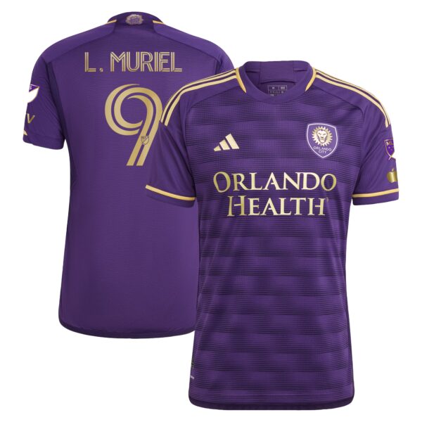 Luis Muriel Orlando City SC 2024 The Wall Kit Authentic Player Jersey - Purple