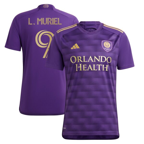 Luis Muriel Orlando City SC 2024 The Wall Kit Fan Version Player Jersey - Purple