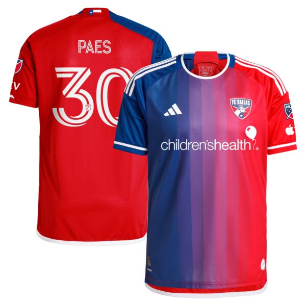 Maarten Paes FC Dallas 2024 After Burner Authentic Player Jersey - Navy