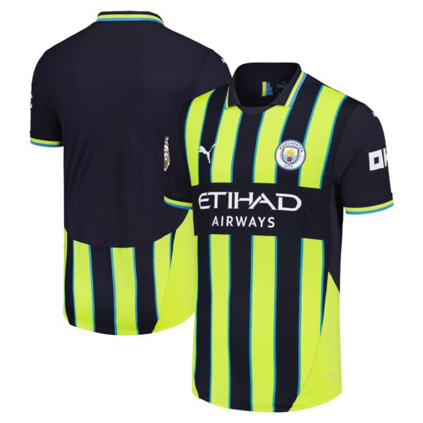 Manchester City 2024/25 Away Authentic Jersey - Navy