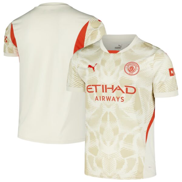 Manchester City 2024/25 Fan Version Goalkeeper Jersey - White