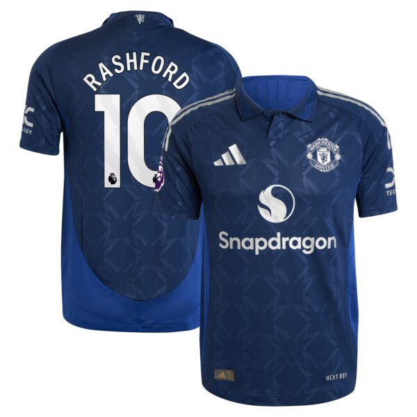 Marcus Rashford Manchester United 2024/25 Away Authentic Player Jersey - Navy