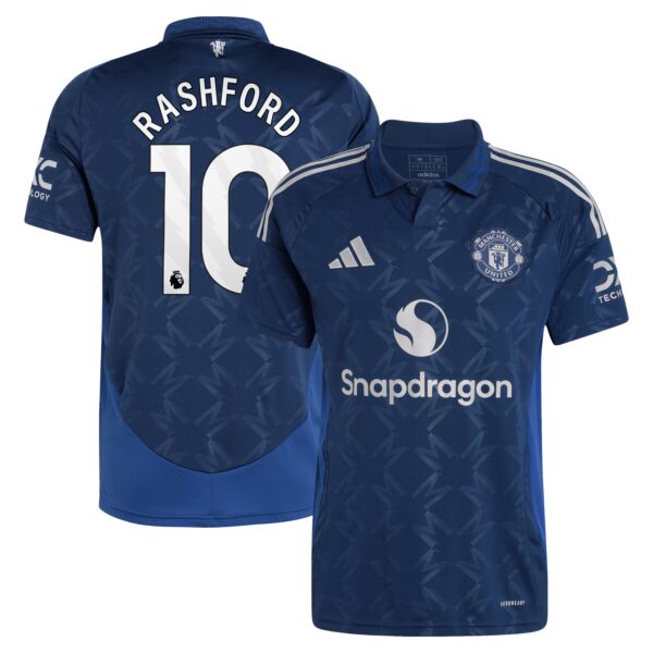 Marcus Rashford Manchester United 2024/25 Away Fan Version Player Jersey - Navy