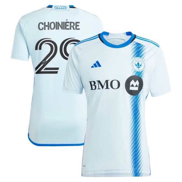 Mathieu Choinière CF Montreal 2024 La Main Fan Version Player Jersey - Light Blue