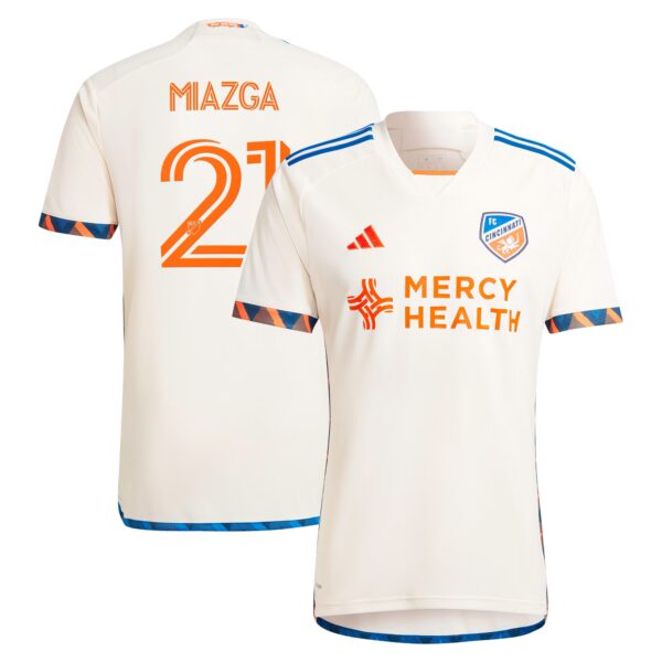 Matt Miazga FC Cincinnati 2024 The Canvas Kit Fan Version Player Jersey - White