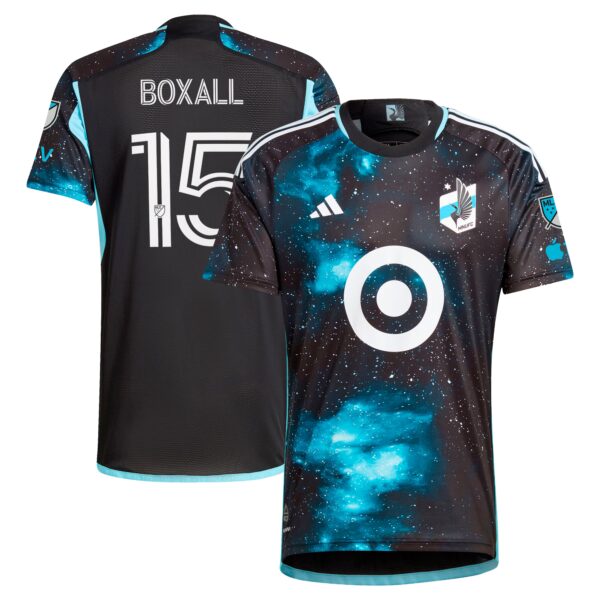 Michael Boxall Minnesota United FC 2024 Starry Night Authentic Player Jersey - Black