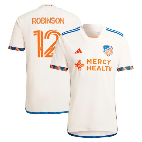 Miles Robinson FC Cincinnati 2024 The Canvas Kit Fan Version Player Jersey - White