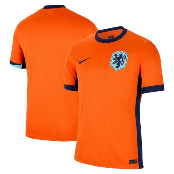 Netherlands National Team 2024 Home Fan Version Blank Jersey - Orange