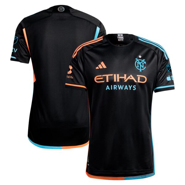 New York City FC 2024 24/7 Kit Authentic Jersey - Black