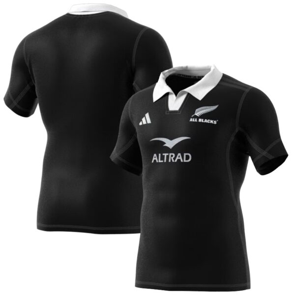 New Zealand Rugby 2024/25 Home Authentic Jersey - Black