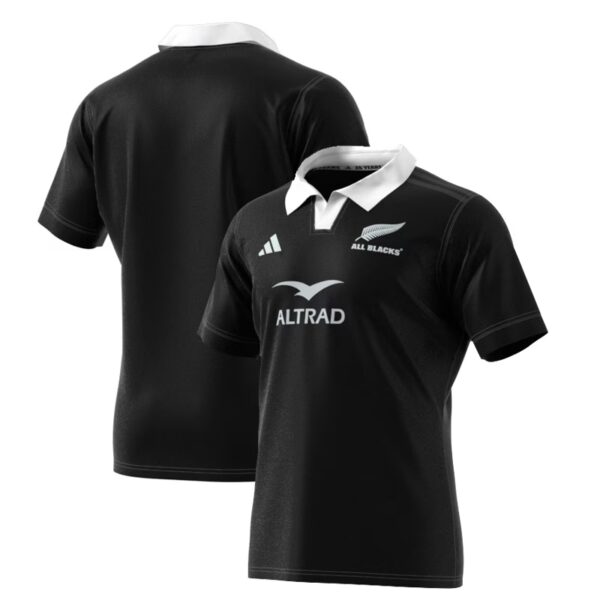 New Zealand Rugby 2024/25 Home Fan Version Jersey - Black