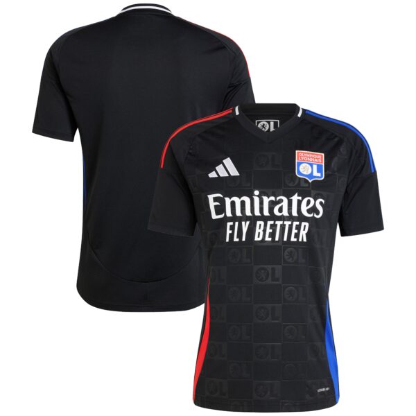 Olympique Lyonnais 2024/25 Away Fan Version Jersey - Black