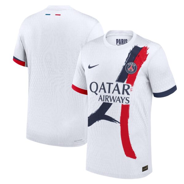 Paris Saint-Germain 2024/25 Away Authentic Jersey - White