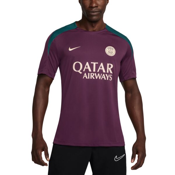 Paris Saint-Germain 2024/25 Strike Performance Top - Burgundy