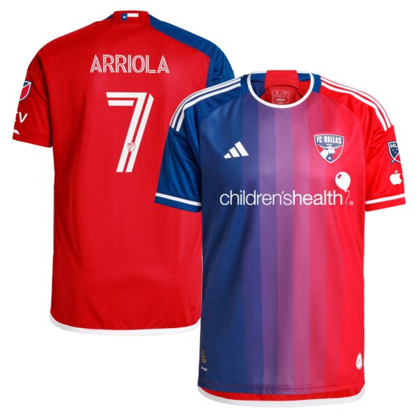 Paul Arriola FC Dallas 2024 After Burner Authentic Player Jersey - Navy