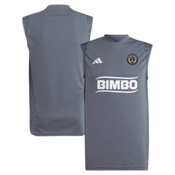 Philadelphia Union 2024 Sleeveless Training Jersey - Gray