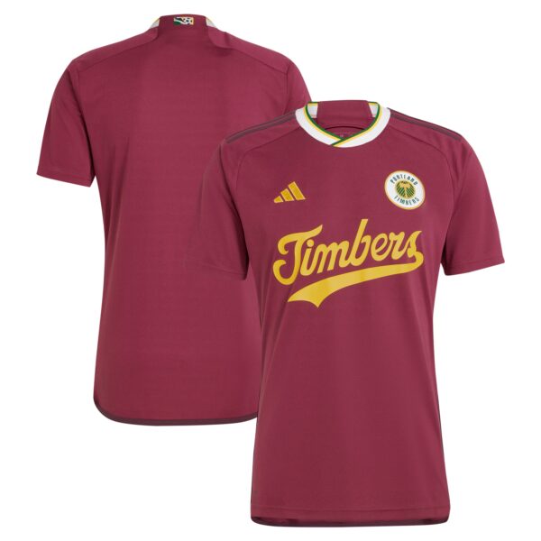 Portland Timbers 2024 Archive Fan Version Jersey - Red