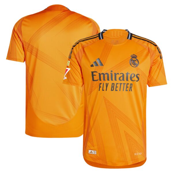 Real Madrid 2024/25 Away Authentic Jersey - Orange