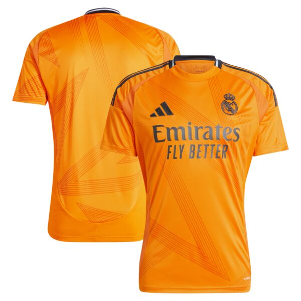 Real Madrid 2024/25 Away Fan Version Jersey - Orange