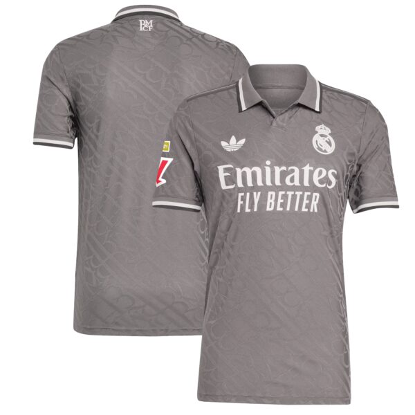 Real Madrid 2024/25 Third Authentic Jersey - Charcoal