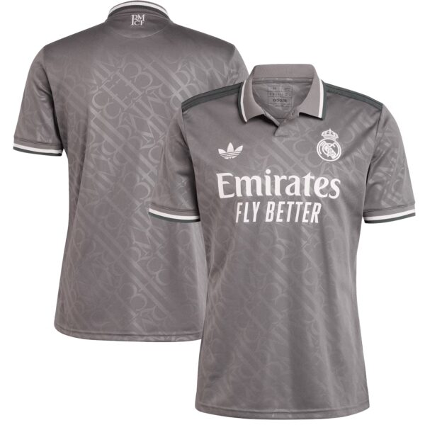 Real Madrid 2024/25 Third Fan Version Jersey - Charcoal