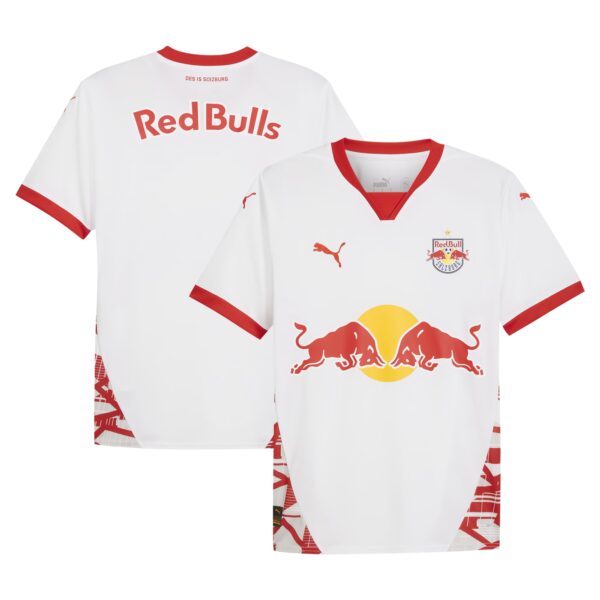 Red Bull Salzburg 2024/25 Home Fan Version Jersey - White