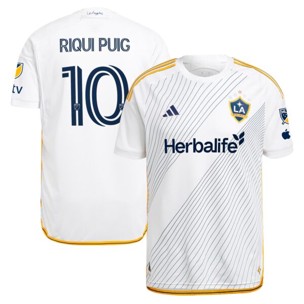 Riqui Puig LA Galaxy 2024 Angeleno Kit Authentic Player Jersey - White