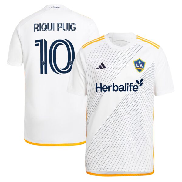 Riqui Puig LA Galaxy 2024 Angeleno Kit Fan Version Player Jersey - White