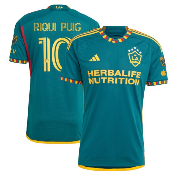 Riqui Puig LA Galaxy 2024 LA Kit Authentic Player Jersey - Green