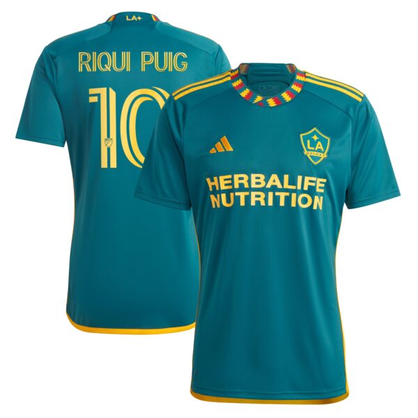 Riqui Puig LA Galaxy 2024 LA Kit Fan Version Player Jersey - Green