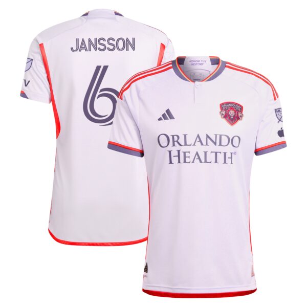 Robin Jansson Orlando City SC 2024 Legacy Kit Authentic Player Jersey - Purple