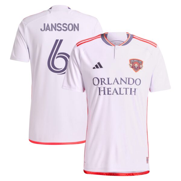 Robin Jansson Orlando City SC 2024 Legacy Kit Fan Version Player Jersey - Purple