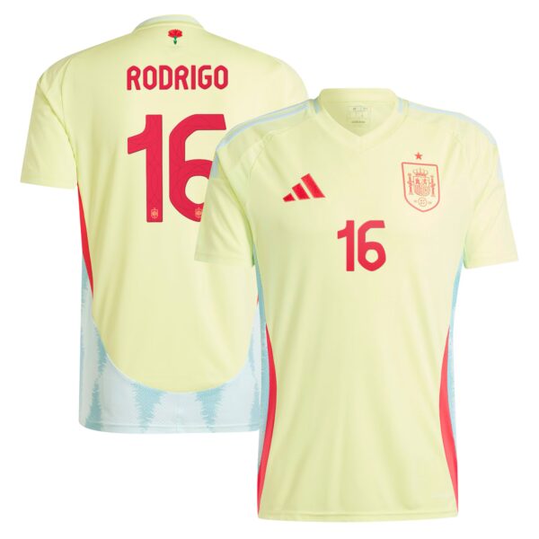 Rodrigo Spain National Team 2024 Away Authentic Jersey - Yellow