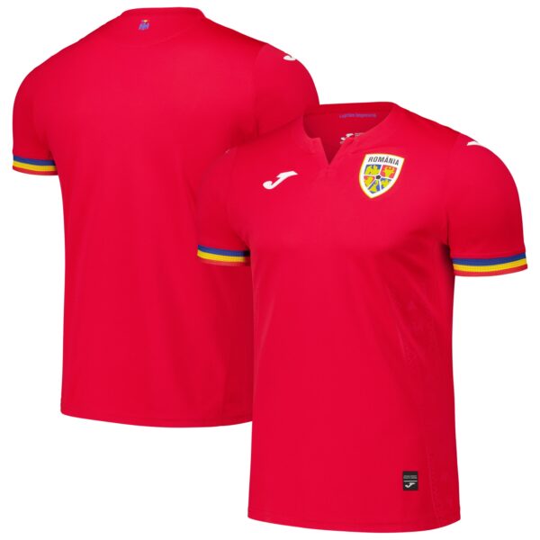 Romania National Team 2024 Away Fan Version Jersey - Red