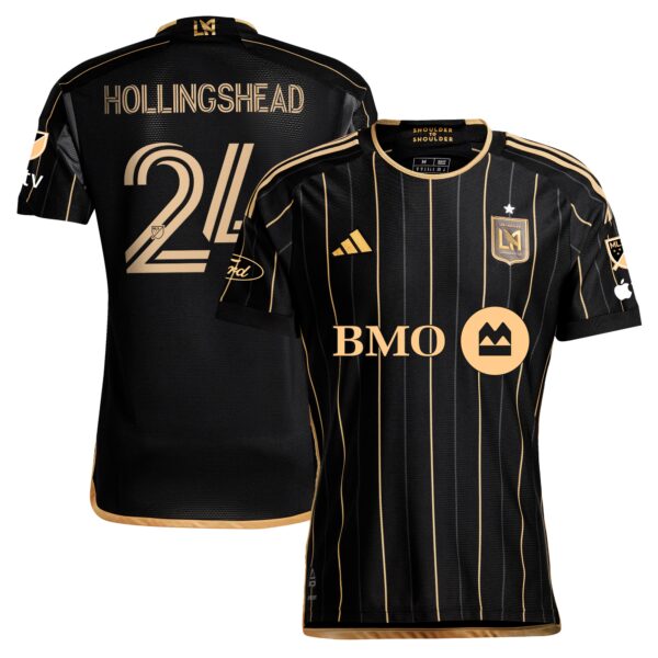 Ryan Hollingshead LAFC 2024 Primary Authentic Player Jersey - Black