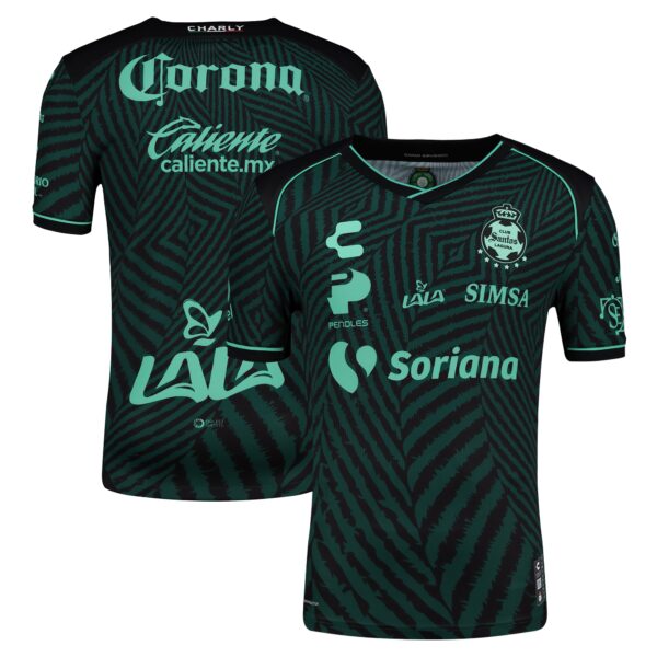 Santos Laguna 2024/25 Away Authentic Jersey - Green