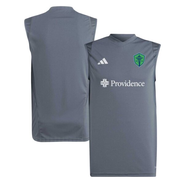 Seattle Sounders FC 2024 AREOREADY Sleeveless Training Jersey - Gray