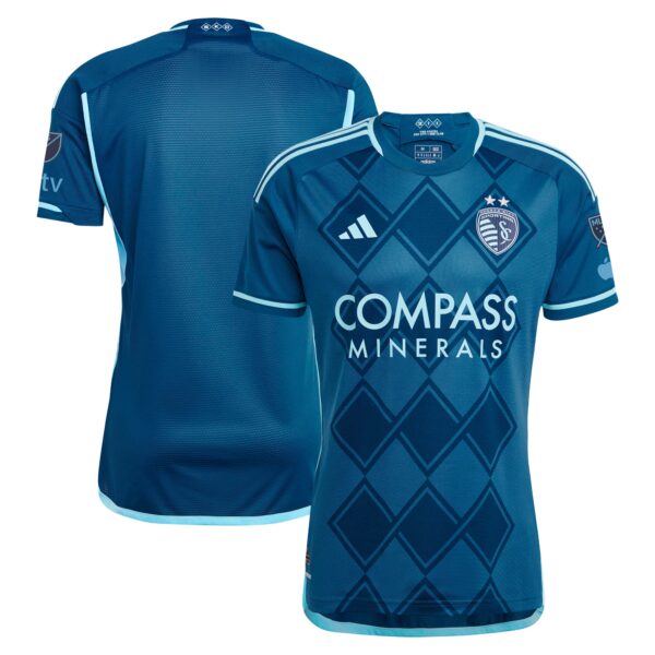 Sporting Kansas City 2024 Diamonds Our Forever Authentic Jersey - Navy