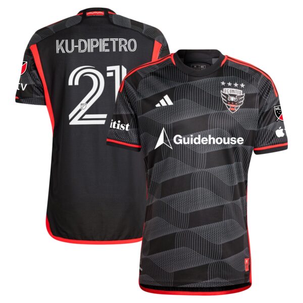 Theodore Ku-Dipietro D.C. United 2024 The Icon Kit Authentic Player Jersey - Black