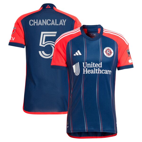 Tomás Chancalay New England Revolution 2024 Boston Tea Party Authentic Player Jersey - Navy