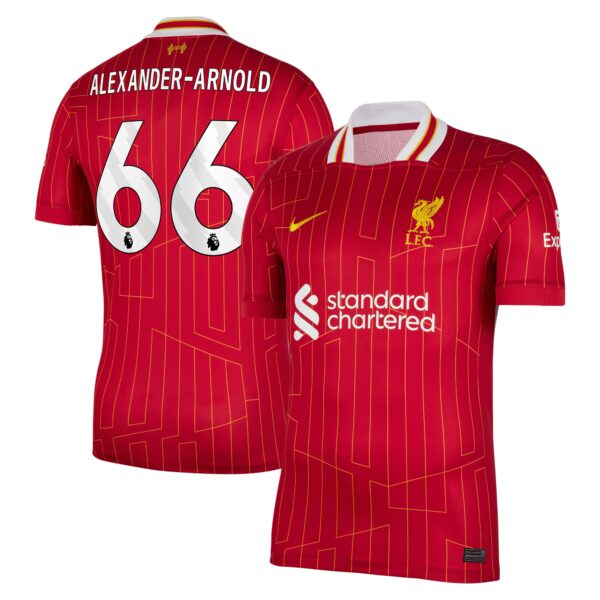 Trent Alexander-Arnold Liverpool 2024/25 Home Fan Version Player Jersey - Red