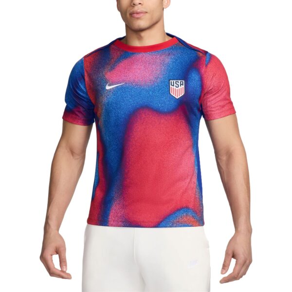 USMNT 2024 Academy Pro Pre-Match Top - Red