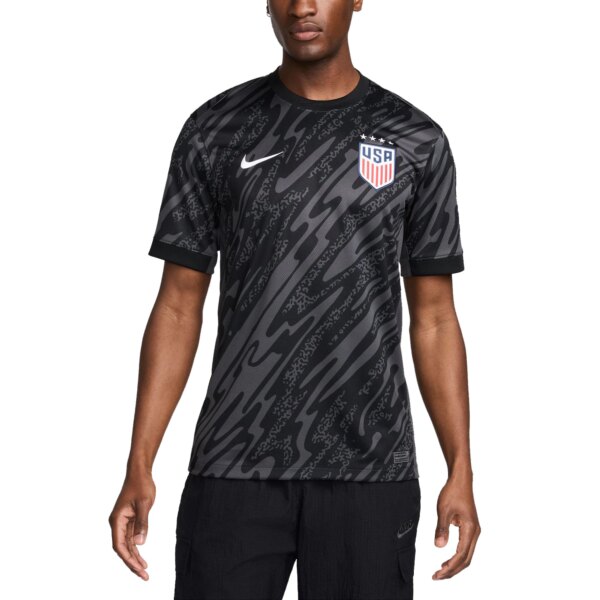 USWNT 2024 Goalkeeper Fan Version Stadium Jersey - Black