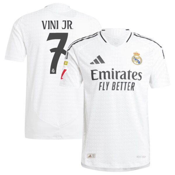 Vini Jr. Real Madrid 2024/25 Home Authentic Player Jersey - White