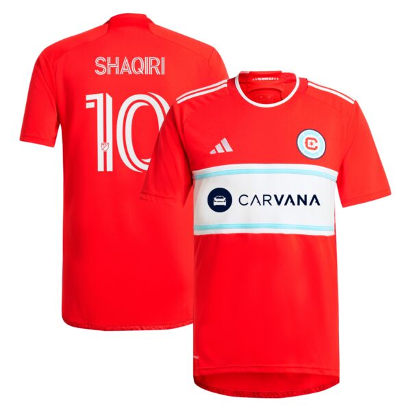 Xherdan Shaqiri Chicago Fire 2024 Return To Red Fan Version Player Jersey - Red